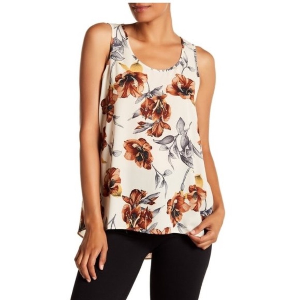 Everleigh Pleated Back Tank Top